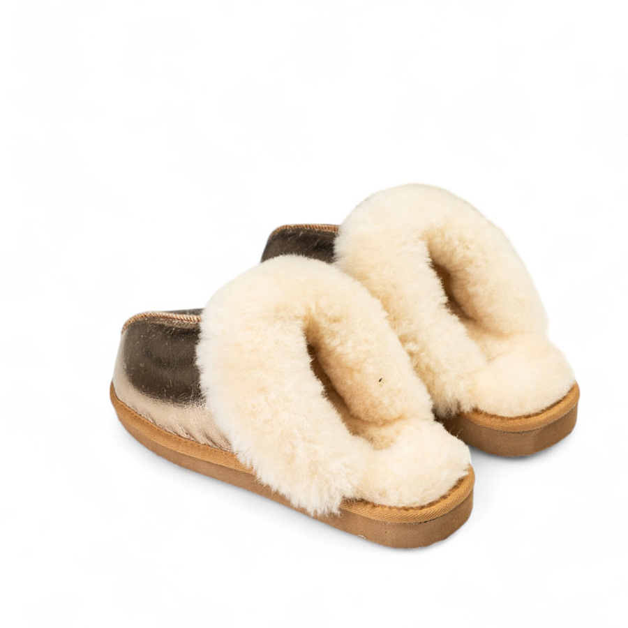 SHEPHERD OF SWEDEN Shepherd Pantoffels Jessica 468137 Donker Bruin