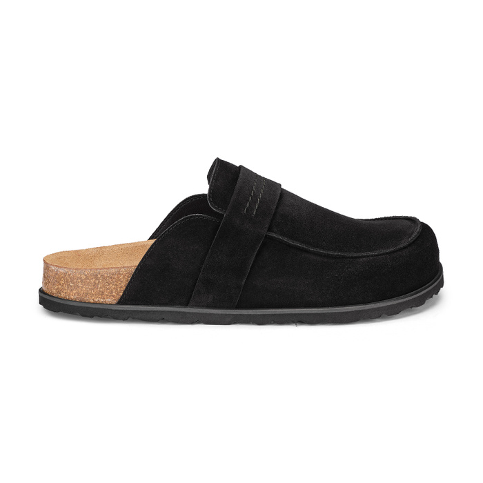 Shepherd Petra Suede Mules with Cork Footbed - Shepherd of Sweden