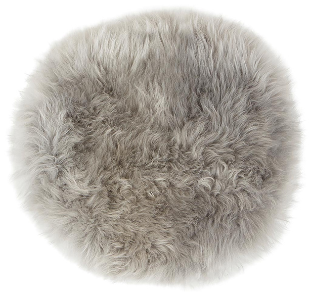 Molly longhaired chair cushion non padded 36cm round