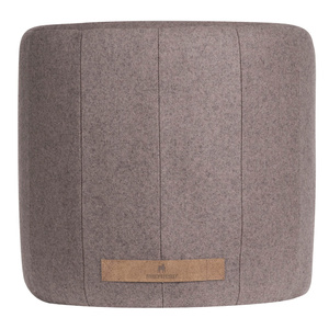 Zoe pouffe patchwork round