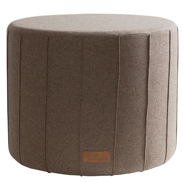 Anja pouffe round