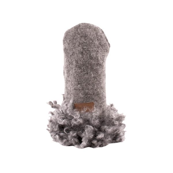 Sätila Fäustling mit Pelzkragen